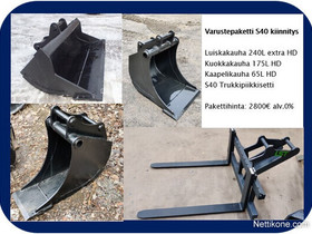 S40, kaivinkoneen varustepaketti, Maanrakennuskoneet, Työkoneet ja kalusto, Forssa, Tori.fi S40, kaivinkoneen varustepaketti, Maanrakennuskoneet, Työkoneet ja kalusto, Forssa, Tori.fi