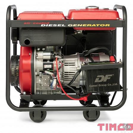 Timco TCLE5500SDG 400V diesel generaattori 3