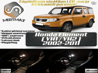 Honda Element (YH1/2) Sistilan LED-muutossarja;x6