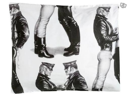 Finlayson Tom of Finland Face to Face-satiinityyny Finlayson Tom of Finland Face to Face-satiinityyny