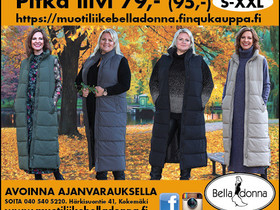 Uusi Martha Du Chateau LIIVI extra long * S-XXL * 5 vri, Vaatteet ja kengt, Kokemki, Tori.fi