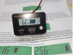 Uusi Akun kapasiteettimittari USB-Laturilla 8-30V, Matkailuautojen tarvikkeet, Matkailuautojen tarvikkeet, Kemi, Tori.fi Uusi Akun kapasiteettimittari USB-Laturilla 8-30V, Matkailuautojen tarvikkeet, Matkailuautojen tarvikkeet, Kemi, Tori.fi