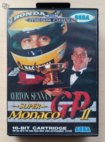 Ayrton Senna Super Monaco GP 2 SMD CiB