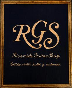 Kaupan Riverside Guitar Shop bannerikuva