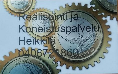 Kaupan Realisointi ja Koneistuspalvelu Heikkilä  bannerikuva