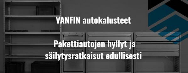 Kaupan Vanfin Autokalusteet bannerikuva